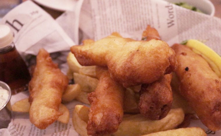 Douglas Isle of Man Tanroagan Fish and Chips