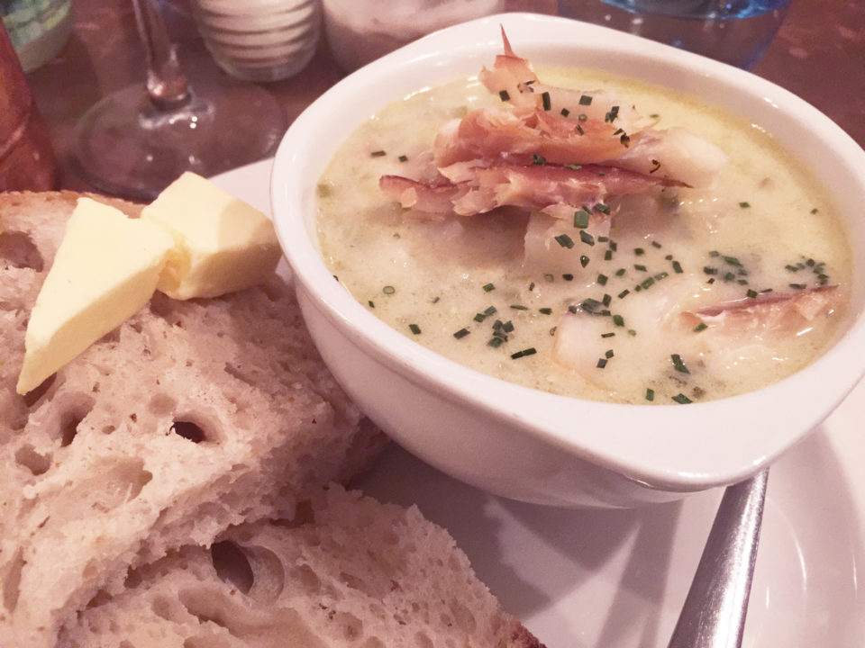 Little Fish Isle of Man Douglas Clam Chowder