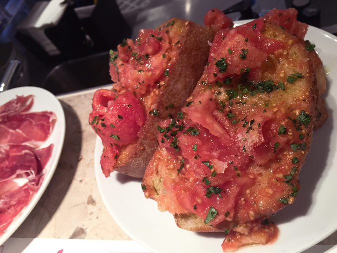 London Barrafina Pan con Tomate