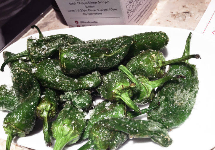 London Barrafina  Pimientos de Padrón Shishito Pepper