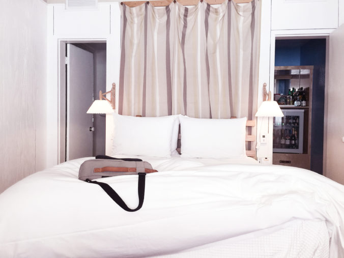 Standard Hotel Room Bed