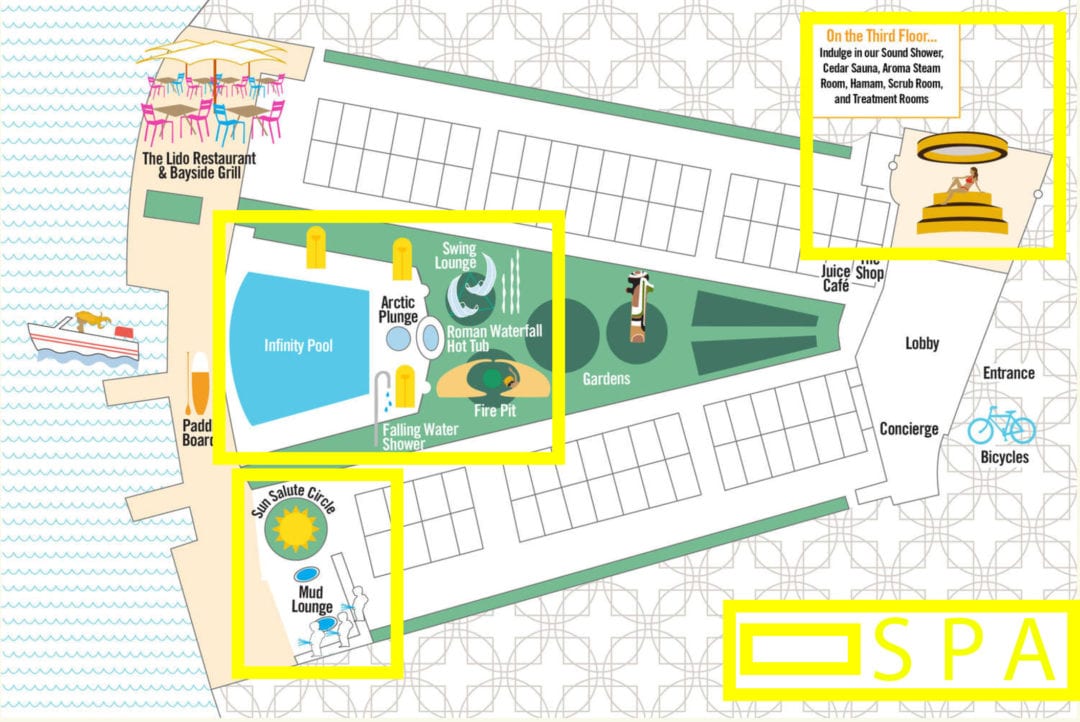 Standard Spa Miami Map - RollinJoint