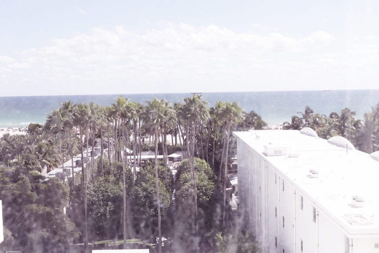 Delano Miami Beach Hotel Partial Ocean View