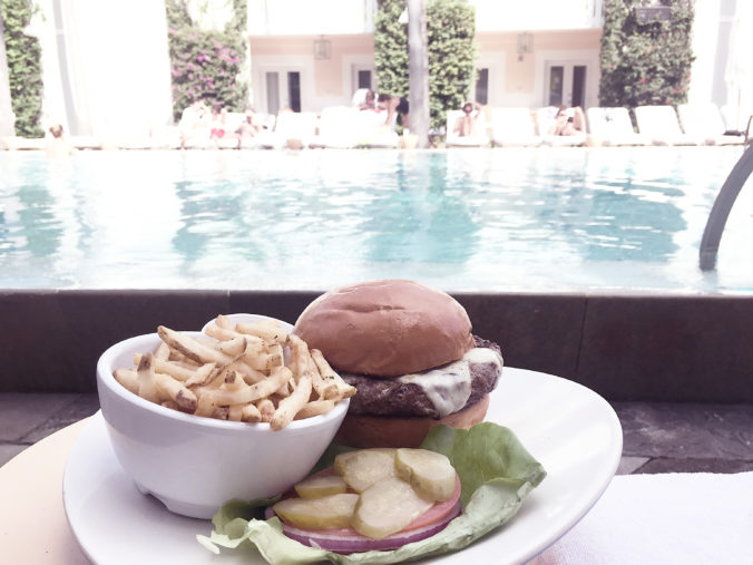 Delano Miami Beach Hotel Pool Food