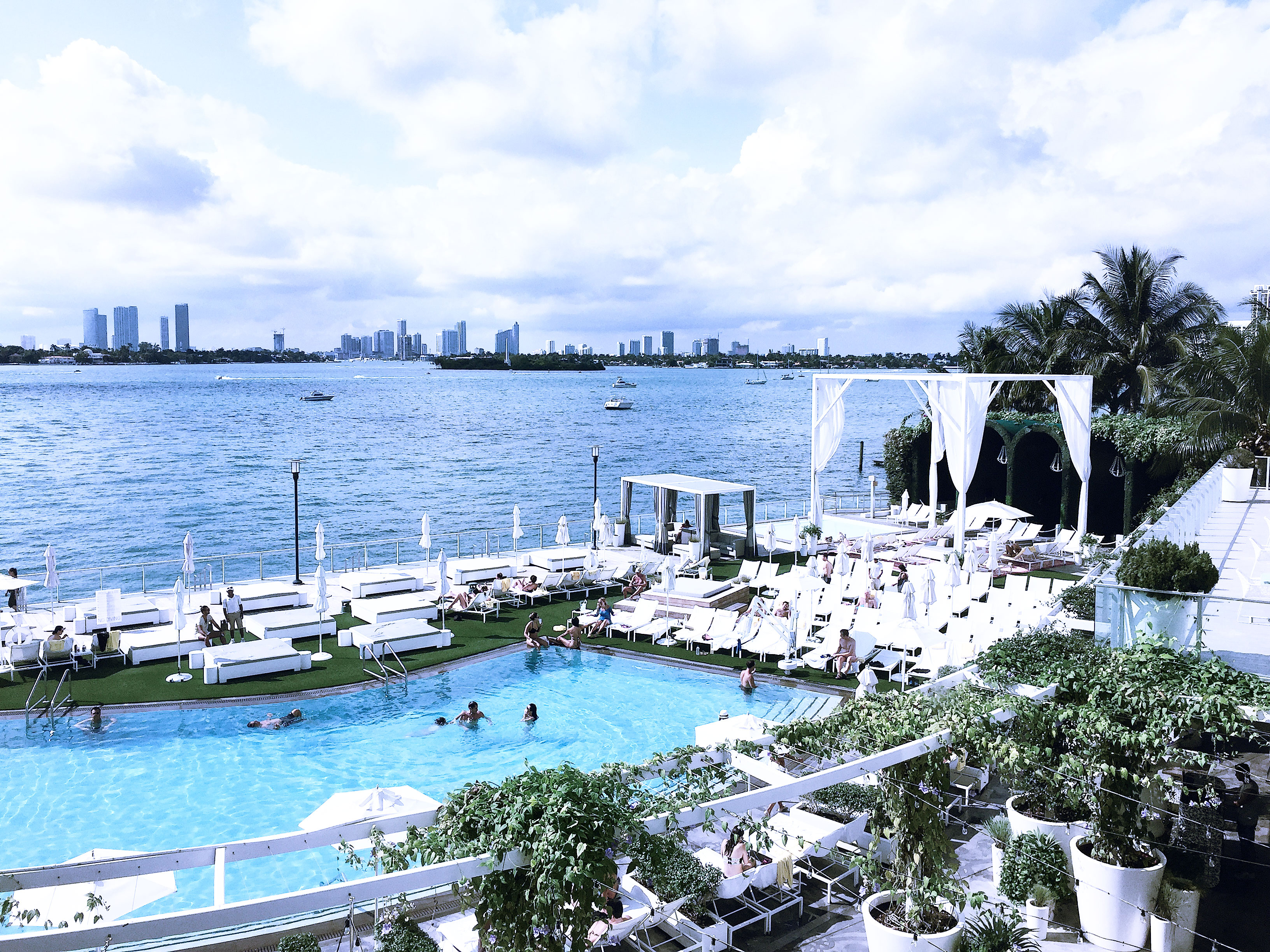 Miami-Mondrian-Hotel-Pool-View - RollinJoint