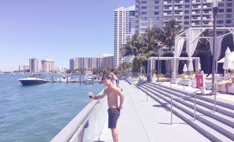 Miami Mondrian Hotel Posing
