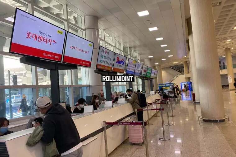 Lotte Rental Car Center at Jeju Airport