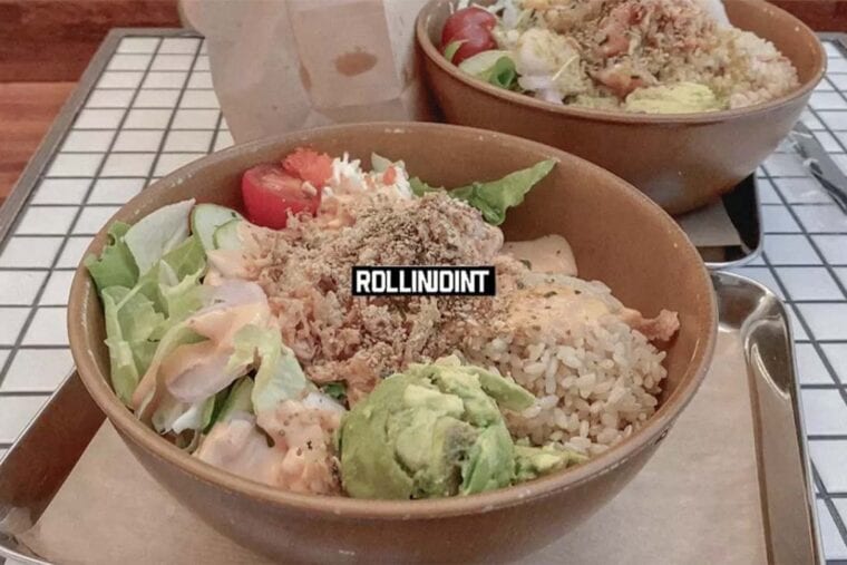 poke bowl at bowl room