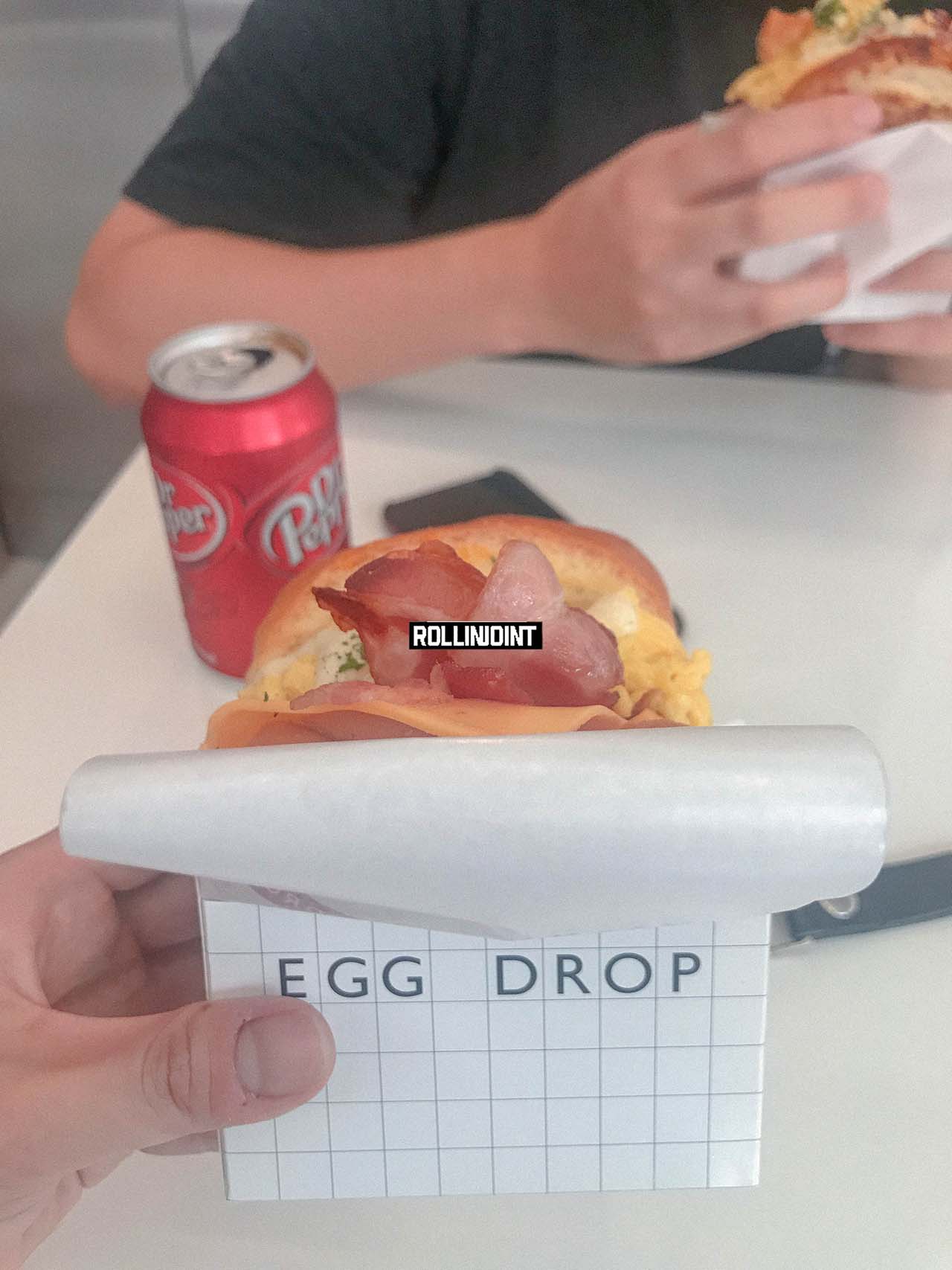Egg Drop Korean Sandwich