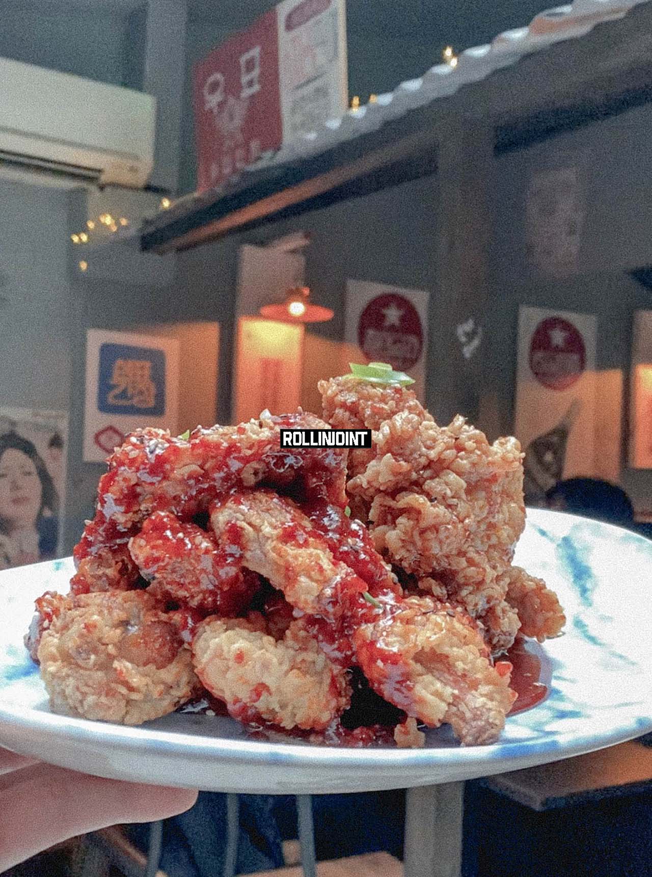 fried chicken at Hongdae Pocha